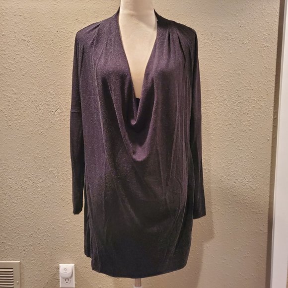 ZARA - Soft, charcoal gray tunic - L - Picture 1 of 6